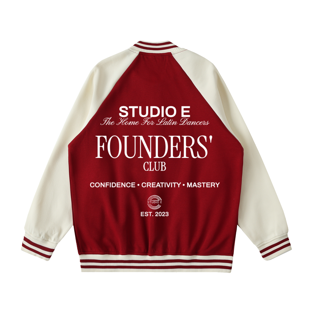The Studio E Founder's Club Varsity Jacket
