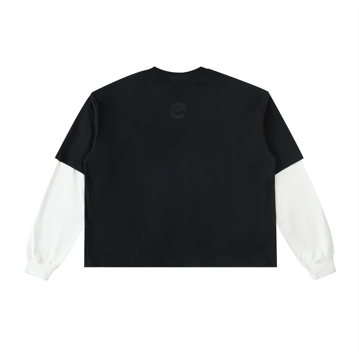 Chicago | Layered Contrast Sleeve Cotton T-Shirt